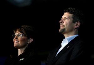 Sarah and Todd Palin.
